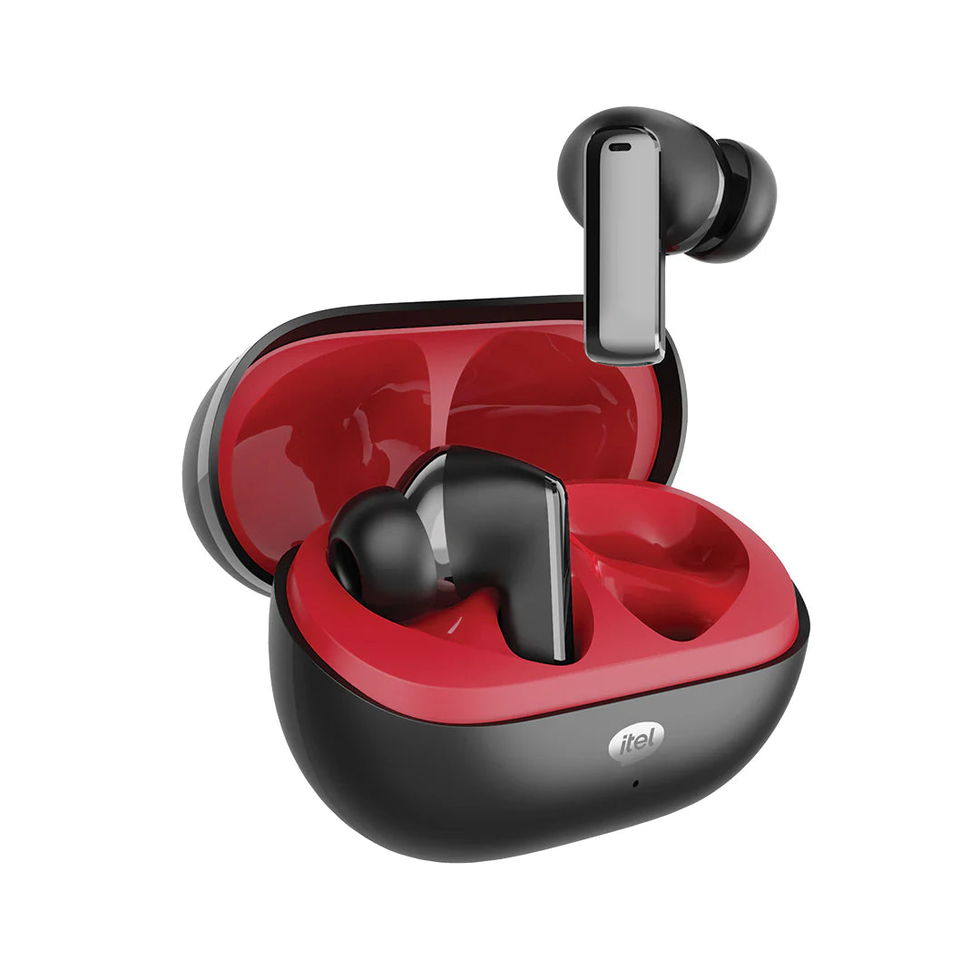 Itel BudsNeo 3 Charging Case: 650mAh Earbud (1unit): 40mAh BT Distance: 10M Input Port: Type-C Battery Life: 14hours play time/12hours talk time Case provides up to 7 full charges Itel BudsNeo 3 Charging Case: 650mAh Earbud (1unit): 40mAh BT Distance: 10M Input Port: Type-C Battery Life: 14hours play time/12hours talk time Case provides up to 7 full charges